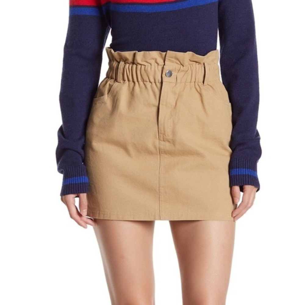 Wild Honey Tan Skirt